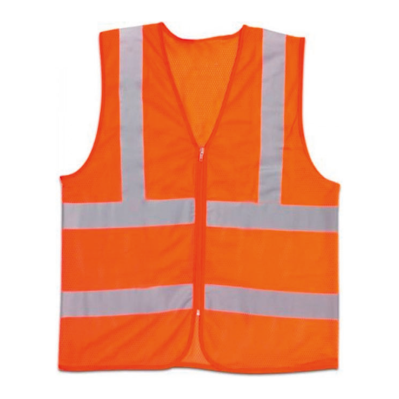 CHALECO REFLECTANTE NARANJO CON CIERRE ACKERLAND